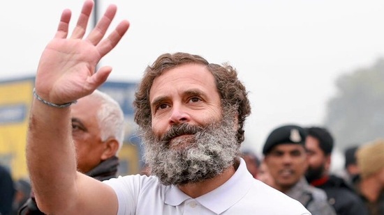 As Rahul Gandhi's t-shirt is the talk of the town, Uttar Pradesh deputy chief minister Brajesh Pathak has commented on it. (Bharat Jodo twitter)