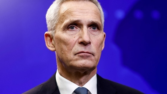 Russia-Ukraine War: NATO Secretary General Jens Stoltenberg is seen. (AFP)