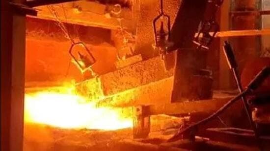 One of the victims said eight of them were working near the furnace when suddenly smoke engulfed the block and the molten metal fell on them at the steel factory in Sahnewal on Thursday. (Representational photo)