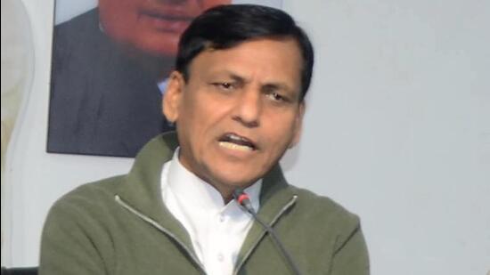 Union minister of state for home Nityanand Rai. (Santosh Kumar/HT Photo)