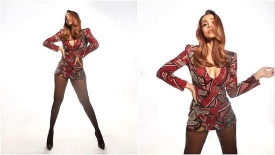 Malaika Arora, in a red sequin dress, is a total smokeshow. Pics inside(Instagram/@malaikaaroraofficial) Malaika Arora, in a red sequin dress, is a total smokeshow. Pics inside(Instagram/@malaikaaroraofficial)
