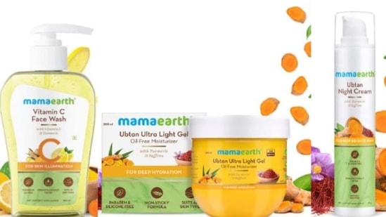 Mamaearth products.