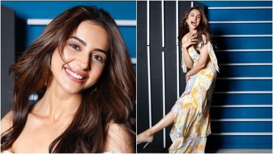 Rakul Preet Singh is an absolute fashionista. The actor keeps sharing snippets from her fashion diaries on her Instagram profile on a regular basis. From casual ensembles to showing us how to style easy breezy attires for a day out, to slaying festive fashion goals in the six yards of grace, Rakul Preet knows how to ace any look to perfection. A day back, the actor shared a slew of pictures from one of her recent fashion photoshoots and walked right into the hearts of her fans, yet again.&nbsp;(Instagram/@rakulpreet)