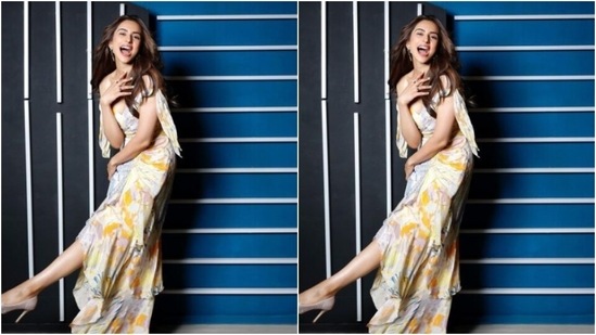 Rakul Preet played muse to fashion designer house The Loom Art and picked a summer gown for the photoshoot.&nbsp;(Instagram/@rakulpreet)