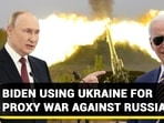 BIDEN USING UKRAINE FOR PROXY WAR AGAINST RUSSIA? BIDEN USING UKRAINE FOR PROXY WAR AGAINST RUSSIA?