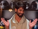 Shahid Kapoor shared a video of his helmets on Instagram. Shahid Kapoor shared a video of his helmets on Instagram.