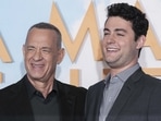 Actor Tom Hanks with his son Truman Hanks at an event for the film A Man Called Otto in December. (Photo by Scott Garfitt/Invision/AP)(Scott Garfitt/Invision/AP) Actor Tom Hanks with his son Truman Hanks at an event for the film A Man Called Otto in December. (Photo by Scott Garfitt/Invision/AP)(Scott Garfitt/Invision/AP)