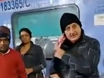 Anupam Kher travelled by train recently. Anupam Kher travelled by train recently.