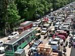Bengaluru traffic police have issued an advisory to divert traffic from a stretch of the Kanakapura main road on Friday. Bengaluru traffic police have issued an advisory to divert traffic from a stretch of the Kanakapura main road on Friday.