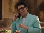 Karan Johar in a still from the video. Karan Johar in a still from the video.