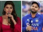 Actress Urvashi Rautela; India cricketer Rishabh Pant Actress Urvashi Rautela; India cricketer Rishabh Pant