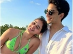 Vedang Raina with Navya Naveli Nanda and Ananya Panday in Thailand. Vedang Raina with Navya Naveli Nanda and Ananya Panday in Thailand.