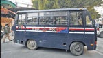 A police van carrying the accused to Rohini court in New Delhi. (Sanchit Khanna/HT Photo) A police van carrying the accused to Rohini court in New Delhi. (Sanchit Khanna/HT Photo)