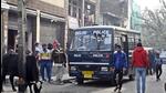 Outside the residence of Sultanpuri accident victim Anjali Kumari at Mangol Puri in New Delhi on Friday. (Sanjeev Verma/HT Photo) Outside the residence of Sultanpuri accident victim Anjali Kumari at Mangol Puri in New Delhi on Friday. (Sanjeev Verma/HT Photo)