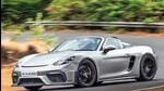 The 718 Spyder’s naturally aspirated engine and responsive motor make it best suited for roads out of the city The 718 Spyder’s naturally aspirated engine and responsive motor make it best suited for roads out of the city