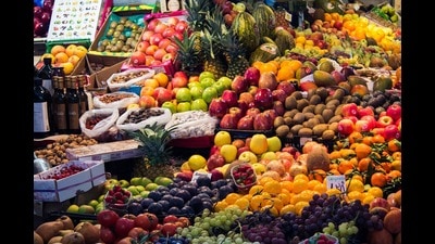 At a produce market in Morocco. (Pixabay)