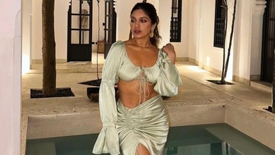 Bhumi Pednekar's Mexico vacation gets glammed up with stunning holiday looks. (Instagram) Bhumi Pednekar's Mexico vacation gets glammed up with stunning holiday looks. (Instagram)