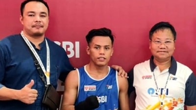 The national title will only add to Bishwamitra Chongtham's confidence as he prepares for bigger challenges (Twitter)