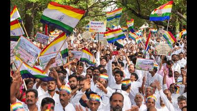 Jain Community members in Chennai stage a protest on Friday against the decision declaring Sammed Shikharji in Jharkhand as a a tourist place. (PTI) Jain Community members in Chennai stage a protest on Friday against the decision declaring Sammed Shikharji in Jharkhand as a a tourist place. (PTI)
