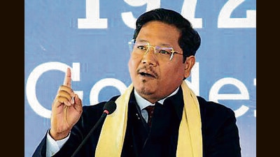 Meghalaya chief minister Conrad Sangma. (Twitter)
