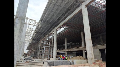 Ministry of Defence has lifted the restrictions on constructions within 500 metres of defence establishments in the city. (HT PHOTO)