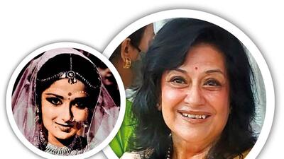 Moushumi Chatterjee at 22 (top) and at 68 (above) Moushumi Chatterjee at 22 (top) and at 68 (above)