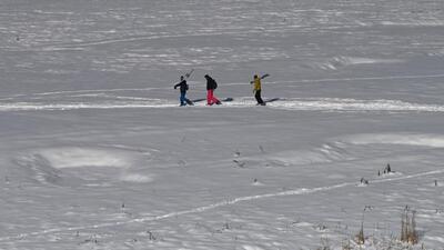 Officials said heavy snowfall would further draw foreign tourists to the ski resort town of Gulmarg. (Waseem Andrabi/HT) Officials said heavy snowfall would further draw foreign tourists to the ski resort town of Gulmarg. (Waseem Andrabi/HT)