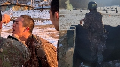 BTS member Jin, aka Kim Seok Jin's new photos from Army training is here. BTS member Jin, aka Kim Seok Jin's new photos from Army training is here.