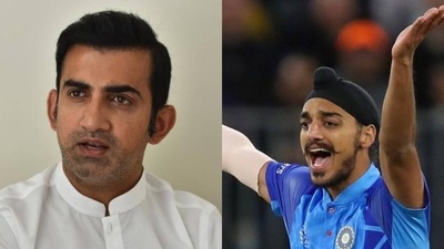 Gautam Gambhir; Arshdeep Singh (file photo) Gautam Gambhir; Arshdeep Singh (file photo)