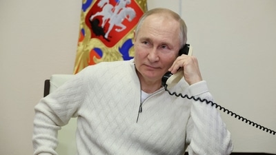 Russian President Vladimir Putin. (via REUTERS)