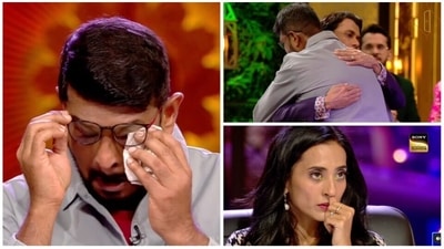 A pitcher made the sharks emotional on the upcoming episode of Shark Tank India. A pitcher made the sharks emotional on the upcoming episode of Shark Tank India.