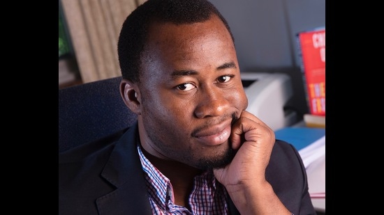 Author Chigozie Obioma (Jaipure Literature Festival)