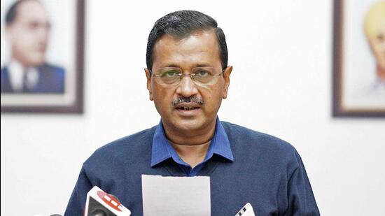 Delhi Chief Minister Arvind Kejriwal wrote to Delhi Lieutenant Governor VK Saxena in a three-page letter dated January 6, a copy of which he shared on Twitter. (ANI)