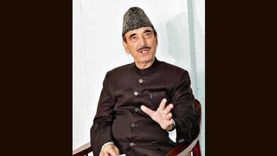 Ghulam Nabi Azad, who floated the DAP in September last year, said the 17 leaders lost their seats in the delimitation exercise (Shilpa Thakur)
