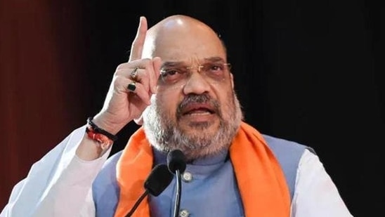 Union minister of home affairs Amit Shah. (HT File Photo)