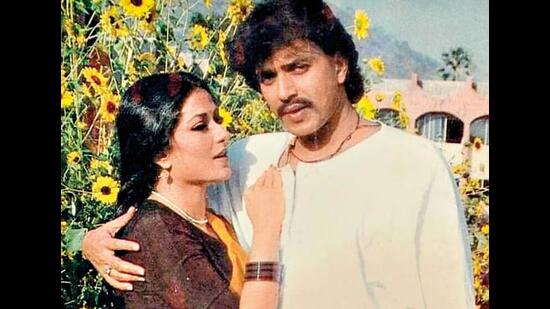 With co-star Mithun Chakraborty With co-star Mithun Chakraborty
