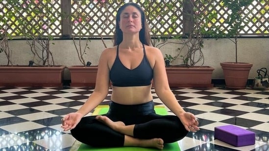 Kareena Kapoor's coach shares 5 yoga poses to straighten up drooping shoulders. (Instagram)