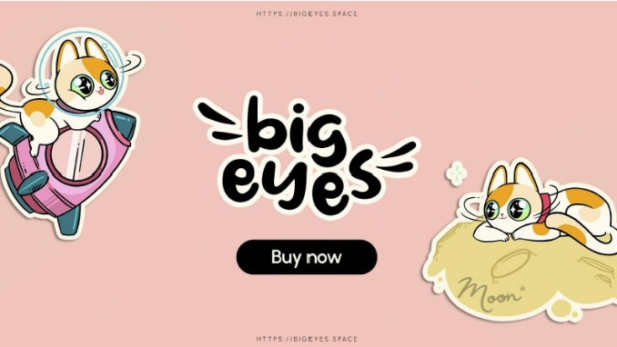 Big Eyes Coin, under the ticker symbol $BIG, is the latest and hottest meme coin to emerge.