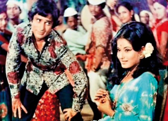 With co-star Shashi Kapoor With co-star Shashi Kapoor