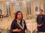 Farah Khan shared a video from a Jaipur restaurant. Farah Khan shared a video from a Jaipur restaurant.