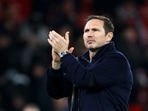 FA Cup Third Round - Manchester United v Everton - Frank Lampard applauds fans after the match