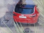 Exclusive: Image of SUV used by Shankar Mishra to escape after learning of FIR(HT) Exclusive: Image of SUV used by Shankar Mishra to escape after learning of FIR(HT)