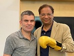 Bernard Dunne (left) with BFI President(BFI) Bernard Dunne (left) with BFI President(BFI)