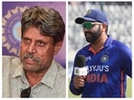 Kapil Dev and Rohit Sharma Kapil Dev and Rohit Sharma
