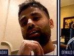 Suryakumar Yadav (L) talks to Dewald Brevis(YouTube) Suryakumar Yadav (L) talks to Dewald Brevis(YouTube)