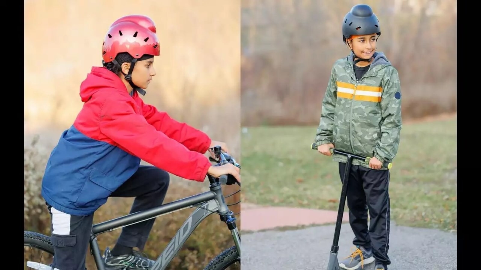 Now a turban friendly helmet for kids. Courtesy Sikh Canadian