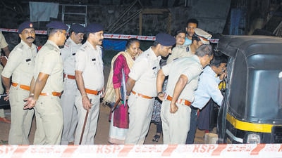 A day after the blast in an autorickshaw in Mangaluru, in which two people, including prime accused Mohammed Shariq (24), were injured, state police chief Praveen Sood had declared the incident an “act of terror with the intention to cause serious damage”. (PTI)