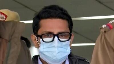 Accused Shankar Mishra leaves IGI Police Station on Saturday (ANI) Accused Shankar Mishra leaves IGI Police Station on Saturday (ANI)