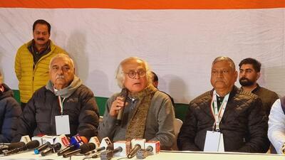 All India Congress Committee general secretary Jairam Ramesh on Saturday said the Bharat Jodo Yatra had nothing to do with the 2024 Lok Sabha Elections and was being carried out to end the politics of hate, fear and division. (HT Photo)