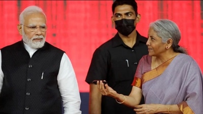 Prime Minister Narendra Modi and Finance Minister Nirmala Sitharaman. Prime Minister Narendra Modi and Finance Minister Nirmala Sitharaman.